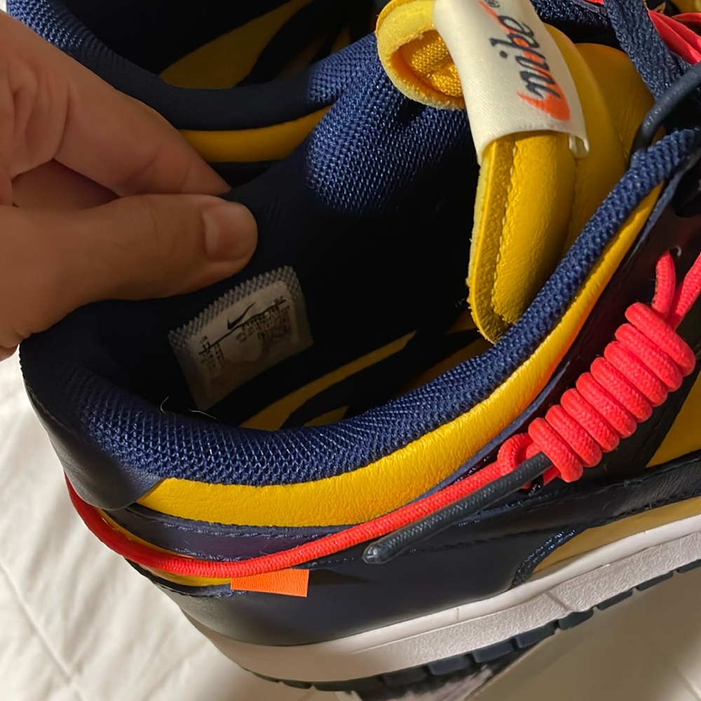 Nike Dunk Low x Off-White Michigan - Picture 3 of 9